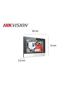 Resim Hikvision Ds-kh6320-wte1 7" Tft Iç Mekan Ip Görüntülü Diafon Ekran Sadece Ekran 