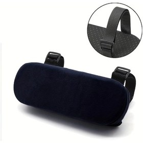 Resim Chuangyinshop Donanma Mavisi Ergonomik Ofis Kolçakları Ayarlanabilir Hafıza Köpüğü Oturma Konforu Lacivert 