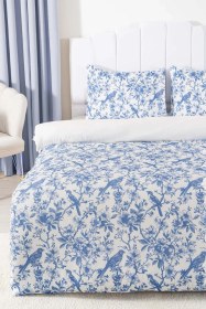 Resim Rivaistanbul Nova Mavi Çift Kişilik Nevresim Takımı Pamuklu Çok Renkli 