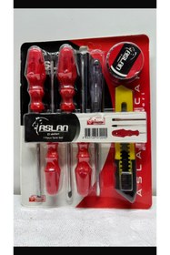 Resim Aslan 7 parça tamir seti 