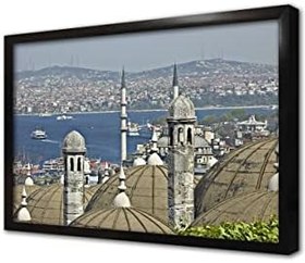 Resim Eminönü Çerçeveli Cam Tablo 20x30 cm CA16063 