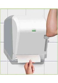 Resim Vialli K8 Rulo Kağıt Havlu Dispenseri Manuel Beyaz 