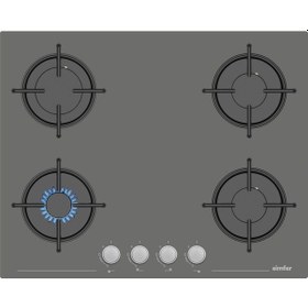 Resim Simfer SB8237 - T3655 - SD8705 Trend Dijital Silver 3'lü Ankastre Set 