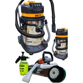 Resim Safran Profesyonel 3 Motor'lu Koltuk Yıkama ve Koltuk Fırçalama Makinası 3600 Watt 