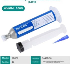 Resim Shineyee Orta Sıcaklık 138 C Kurutma Gerektirmeyen Kurşunsuz Çevre Dostu Solda Macunu - 30g Enjektörlü Montaj İçin Toplu Satış 100g Seçeneği 