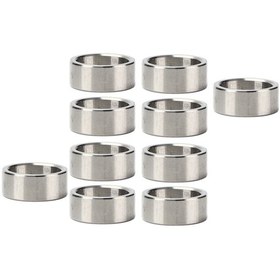Resim Maiyame 10 Adet Paslanmaz Çelik Yıkama Yatağı Seti - 12mm İç Çap, 15mm Dış Çap, 3515-0015-0060 Parça Kodu - Parçalar Arasında Boşluk Oluşturur, Harekete Serbestlik Sağlar 