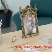 Resim Harry Potter The Mirror Of Erised Stili Fotoğraf Çerçevesi, 4 inç * 6 inç fotoğrafları tutmak için uygun, Masaüstü Yatak Odası Dekorasyonu Fotoğraf Çerçevesi, Ev Dekoru, Babalar Günü Hediyesi, Mükemmel Doğum Günü Hediyesi 