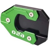 Resim Fastbuy Kawasaki Vulcan S 650 2015-2024 Yeşil Genişletilmiş Cnc Alüminyum Sehpa Pedi 