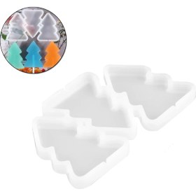 Resim Tahtakale Toptancı Silikon Kalıp Çam Ağacı Şeker Lolipop Kalıbı 3 Lü 