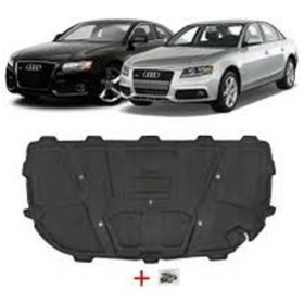 Resim Audı A4 Kaput Keçesi İzolasyonu Klipsli 2008-2009-2010-2011-2012-2013-2014-2015-2016-2017 8t0863825h 