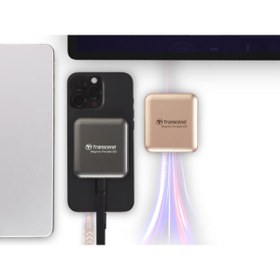 Resim Transcend ESD420 Portable 1TB MagSafe Siyah SSD (TS1TESD420C) 