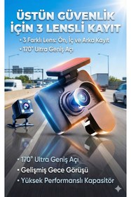 Resim FaroxTech Araç Kamerası Anında Baskılı Dijital Fotoğraf Makinesi - Termal Yazıcılı Eğlenceli Kamera 