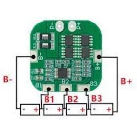 Resim Gözelerelektronik-4S 20A Lityum Batarya Bms Balans Kartı 