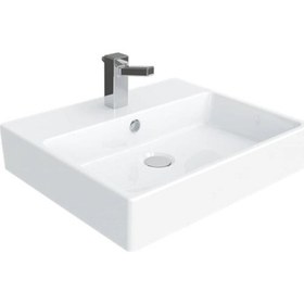 Resim Creavit NX242 Next Setüstü Düz Kare Lavabo 40 x 50 cm 