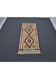 Resim Zehra Abla Halı Yeni El Dokuma Otantik Yahyalı Yün Kilim 6341 