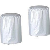 Resim 3pcs Rv Römork Araba Kamyonu İçin Tekerlek Lastik Kapakları 