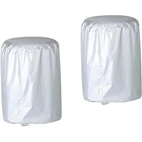 Resim 3pcs Rv Römork Araba Kamyonu İçin Tekerlek Lastik Kapakları 