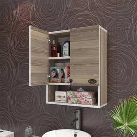 Resim Kenz Life Kilitli Banyo Dolabı Çiçerin Crd 60*40*20 Mutfak Ofis (Mng) 