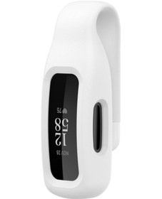 Resim Fitbit Inspire 3 Çelik Sac Silikon Koruyucu Klipsli Kılıf Kapak 