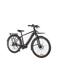 Resim Geotech Atlas 28 Jant Elektrikli Şehir Tur Bisikleti Mat Siyah 