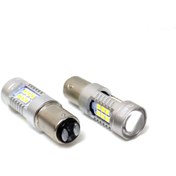 Resim FEMEX Platinum P21w 1157 Çift Duy Led Ampul Beyaz Mercekli 6000k 