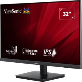 Resim Viewsonic VA3209-MH 31.5" 4 MS 75 Hz AdaptiveSync Full HD VGA Çerçevesiz IPS Monitör 