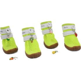 Resim PAWROTECTOR SUN File Yazlık Köpek Ayakkabısı (4'lü set) - Siyah / 2 