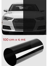 Resim Cam Filmi Siyah Amerikan Çizilmez Koyu ton 100 cm x 4 metre 