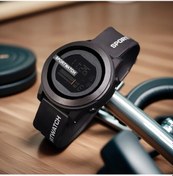Resim Gaojunshop01 Erkek Ve Kadın Şık Siyah Dijital Spor Saati Gece Işığı Tarih Çok Dayanıklı Fitness Diğer 