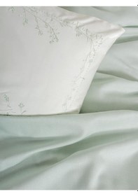 Resim Cotton Box Serenity Bambu Çift Kişilik Pike Takımı Brisa Mint Çok Renkli 