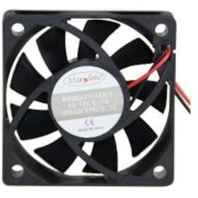 Resim 6Cm Fan 60X60X15 12V Dc 0.11A 