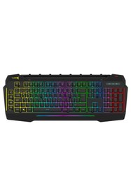 Resim TURBOX Giantpeak Mekanik Hisli Rgb Işık Makrolu Sese Duyarlı Standart Q Gaming Oyuncu Klavyesi 