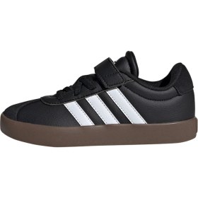 Resim adidas VL Court 3.0 Skateboarding Shoes Erkek Çocuk İçin Dayanıklı Suni Deri ve Kauçuk Taban 