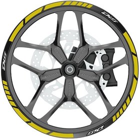 Resim deeb Dio Jant Şeridi Gold Sarı Beyaz Model X 