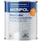 Resim AKRİPOL Akzonobel Akripol 2k Neo Color Renkli Astar Kiremit Kırmızı 1 Litre 
