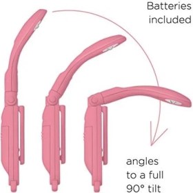 Resim Storemax Tiny Kitap Okuma Lambası Açık Pembe 