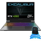 Resim Casper Excalibur G870.1270-BFB0A-B i7-12700H 16 GB 1 TB SSD 8 GB RTX4060 15.6" W11H FHD Dizüstü Bilgisayar 