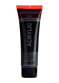 Resim Amsterdam Lamp Siyah 120 ml Akrilik Boya 702 P-111920 
