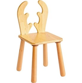 Resim Wood&Joy Sandalye (Geyik) Kahverengi 