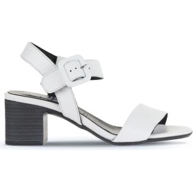 Resim Bueno Shoes Beyaz Deri Kadın Topuklu Sandalet 01WA2805 01WA2805 