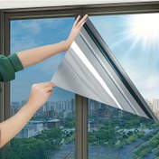 Resim Bir Adet Cam Sticker Isı Yalıtım Filmi, Gözetlemeyi Önleyen Güneşlik Pencere Filmi, Anti-UV Gölgelendirme Filmi, Balkon Ofis Tek Yönlü Perspektif Sticker Filmi 