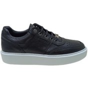 Resim LUCIANO BELLINI Siyah Erkek Sneaker Spor Ayakkabı 