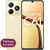 Resim Realme C61 TR Garanti | 128 GB 6 GB Altın 