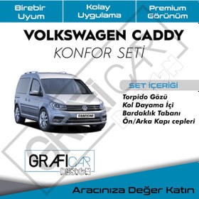 Resim Volkswagen Caddy Konfor Seti -Araç Içi Ses Giderici Kumaş Kaplama 