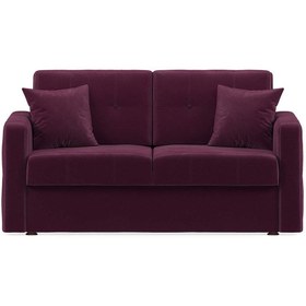 Resim Enza Home Cosmo 2'li Yataklı Koltuk, Tay Tüyü - Bordo 