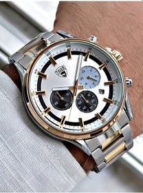 Resim Tı-615b Tıger Çelik Erkek Saati Metalik 