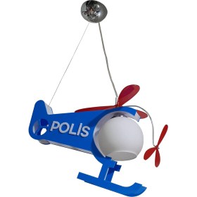 Resim Mutlu Aydınlatma Avize Çocuk Odası Polis 