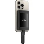 Resim Lexar SL500M Harici Ssd, Creator Için 2tb Mıknatıs Setli, Prores 4K Videoyu Destekler, Taşınabilir SSD USB 3.2 Gen 2x2, 2000 Mb/s'ye Kadar Okuma, iPhone 15 16 Serisi/mac/ps5/xbox/dizüstü/pc ile Uyumlu 