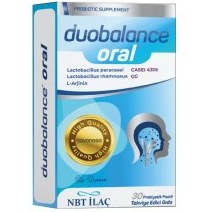 Resim Nbt Life Duobalance Oral 30 Probiyotik Pastil İçeren Takviye Edici Gıda 