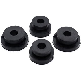 Resim Dianziye 1983-1998 Model Araçlar İçin 4 Adet Lastik Radyatör Tampon Bloku, Defender 200tdi/300tdi Ve 90/110/127 Uyumlu 